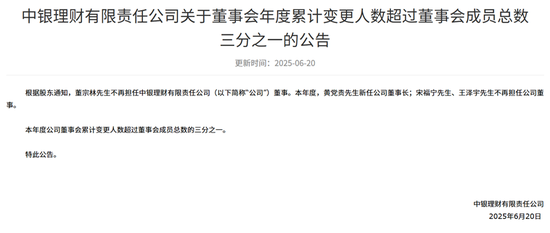 重罚！中银理财