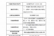 中信银行临汾分行因贷后管理不到位被罚30万元
