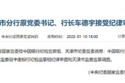 中国银行天津分行原行长车德宇被查 担任吉林亿联银行独立董事