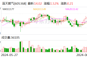 蓝天燃气：上半年净利润3.41亿元 同比增长1.35%