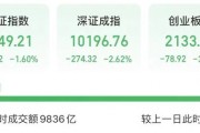 沪深股市，9836亿元！