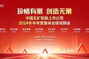 公司参加中国五矿控股上市公司集体业绩说明会